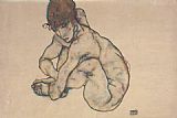 Sitting feminine act